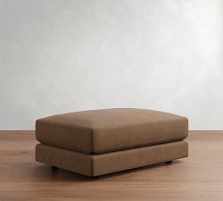 Carmel Lounge Leather Sectional Ottoman