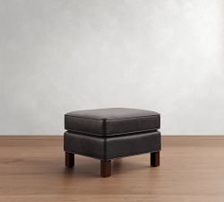 Tyler Leather Ottoman