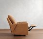 Ayden Square Arm Leather Power Lift Recliner with Massage &amp; Heat