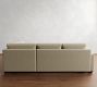 Big Sur Square Arm 3-Piece Bumper Sectional (114")