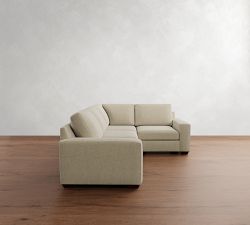 Big Sur Square Arm 3-Piece Sectional (114")