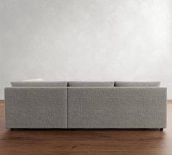 Pacifica Slim Arm Return Bumper Sectional (102"&ndash;106")