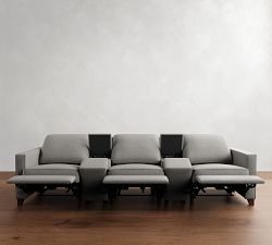 Cameron Square Arm Power Reclining Sofa (68"&ndash;125")