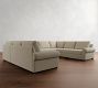 Big Sur Roll Arm U-Shaped Sectional (145")