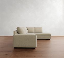 Big Sur Square Arm Return Bumper Sectional (114"&ndash;146")