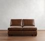 Build Your Own Turner Square Arm Leather Sectional with Nailheads