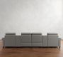 Cameron Roll Arm Power Reclining Double Chaise Sectional (132"&ndash;160)