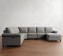Cameron Roll Arm Power Reclining L-Shaped Chaise Sectional (139"&ndash;154")