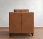 Cameron Slope Arm Leather Chair