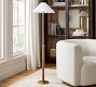 Chambers Leather Adjustable Floor Lamp (56")