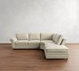 Pearce Roll Arm 3-Piece Bumper Sectional (122")