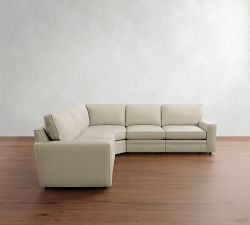Pearce Square Arm Reclining 5-Piece L-Shaped Sectional (117")