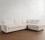Turner Square Arm Return Bumper Sectional (106"&ndash;124")