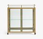 Vitrine Metal Bar Cart (32")