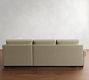 Big Sur Roll Arm 3-Piece Bumper Sectional (115")