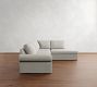 Big Sur Roll Arm Slipcovered Bumper Sectional (115")