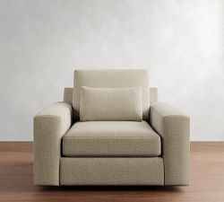 Big Sur Square Arm Deep Seat Swivel Chair