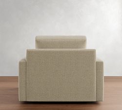 Big Sur Square Arm Deep Seat Swivel Chair