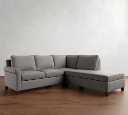 Cameron Roll Arm 3-Piece Bumper Sectional (102")