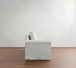Cameron Roll Arm Slipcovered Side Sleeper Sofa (93")