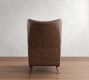 Champlain Tufted Square Arm Leather Recliner