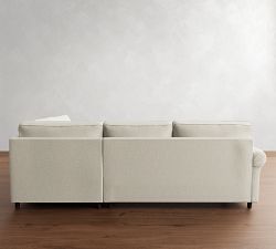 PB Comfort Roll Arm 3-Piece Bumper Sectional (108")