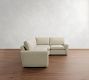 Pearce Modern Square Arm 3-Piece Wedge Sectional (118")