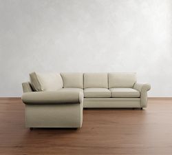 Pearce Roll Arm 4-Piece L-Shaped Sectional (114")