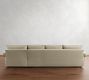 Pearce Roll Arm Chaise Sectional (110"&ndash;150")