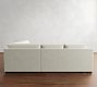 Shasta Square Arm 3-Piece L-Shaped Wedge Sectional (105"&ndash;110")