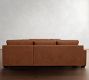 Big Sur Square Arm Leather U-Shaped Sectional (147"&ndash;179)