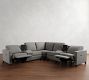 Cameron Square Arm Power Reclining L-Shaped Sectional (109"&ndash;123")