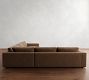 Carmel Lounge Leather 3-Piece L-Shaped Sectional (117")