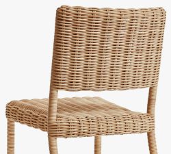 Huntington Wicker Stacking Outdoor Dining Chair