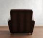 Manhattan Square Arm Leather Recliner