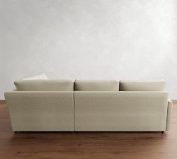 Pearce Modern Square Arm 3-Piece Wedge Sectional (118")