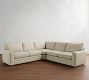 Pearce Square Arm 3-Piece L-Shaped Wedge Sleeper Sectional (119")