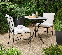 Verona Metal Round Outdoor Bistro Table (30")