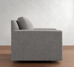 York Square Arm Swivel Chair