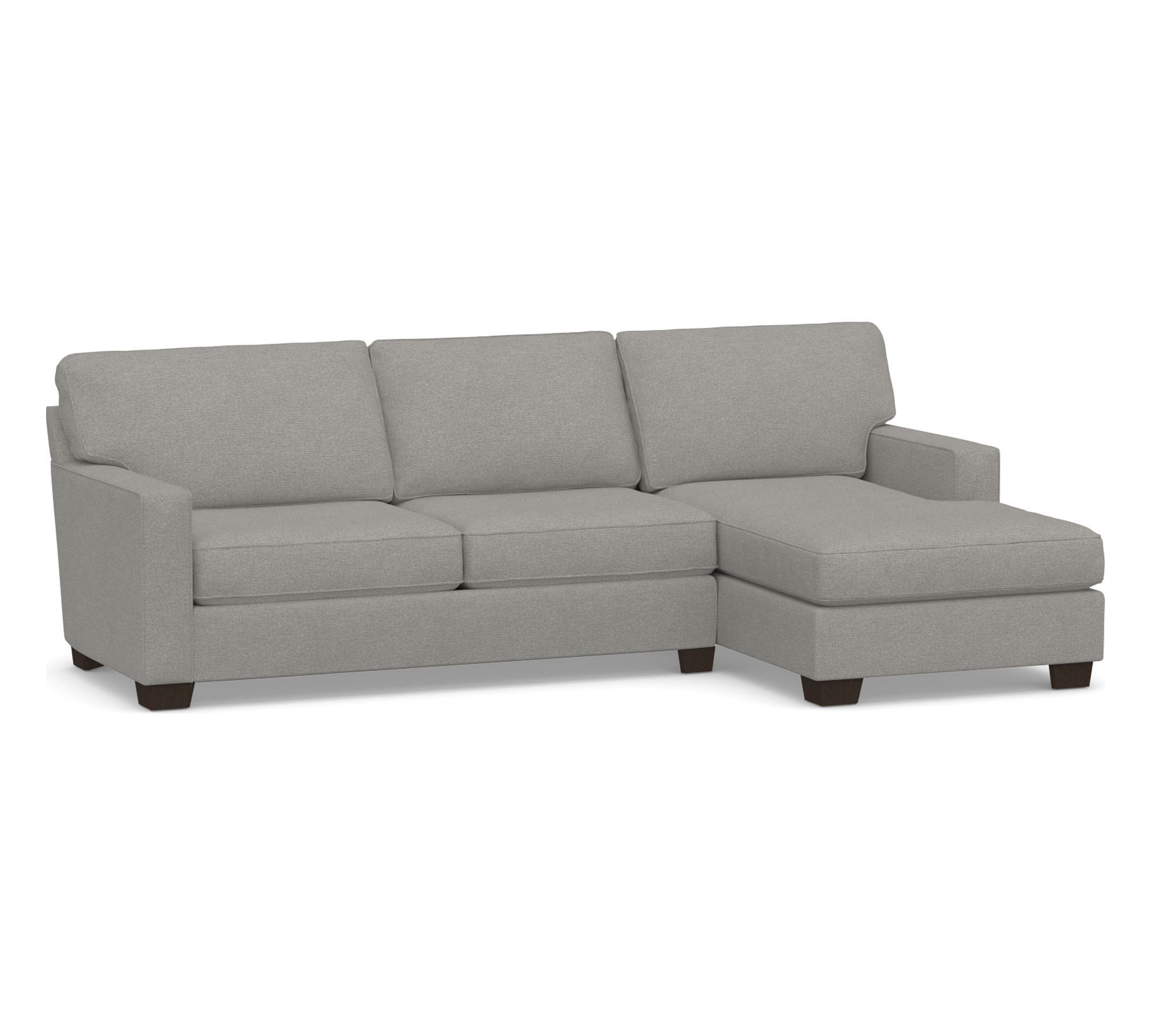 Buchanan Square Arm Chaise Sectional (91"&ndash;107")