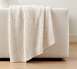 Pottery Barn Juniper Bobble Knit Throw - Thumbnail 3