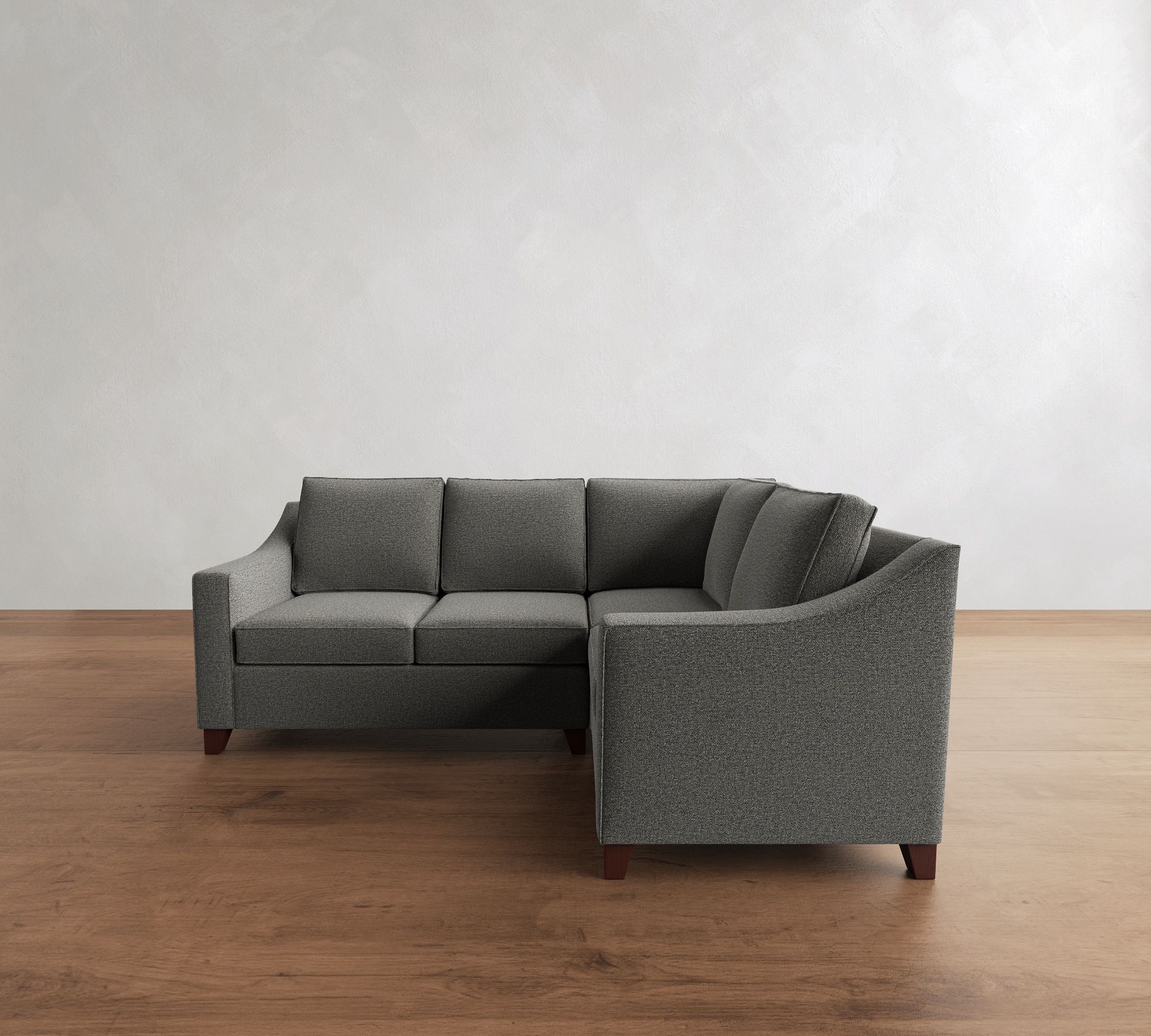 Cameron Slope Arm 3-Piece Sectional (93")
