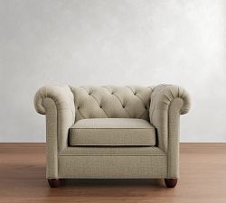 Chesterfield Roll Arm Chair