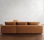 Dream Leather 3-Piece L-Shaped Sectional (120")
