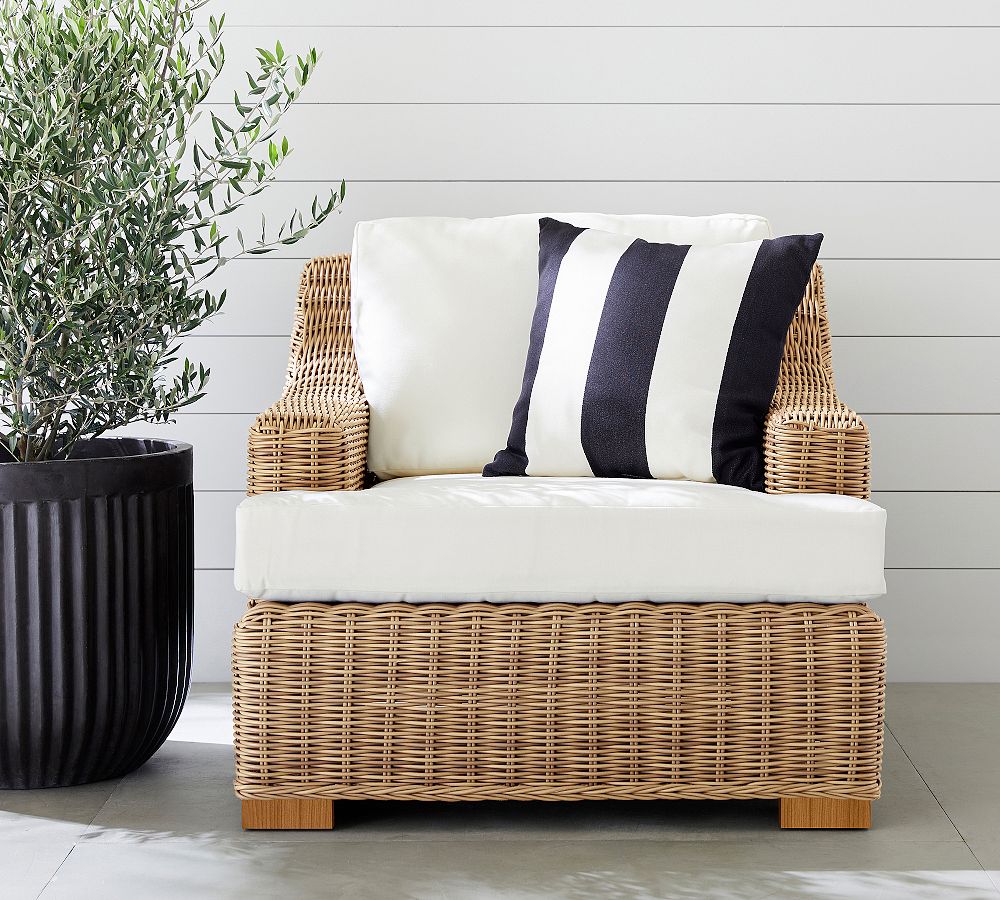 Pottery Barn ポッタリーバーン アームチェア ダークブラウン アメリカ ●E052M728 Pottery Barn Adirondack x Polywood Outdoor Lounge Chair | Pottery Barn
