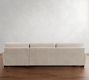 Turner Square Arm Chaise Sectional (103"&ndash;128")