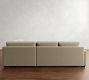 Big Sur Square Arm Deep Seat 3-Piece Bumper Sectional (120")