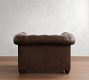 Chesterfield Roll Arm Leather Chair