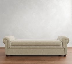 Chesterfield Roll Arm Settee (85")