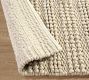 Chunky Ribbed Sweater Wool Rug